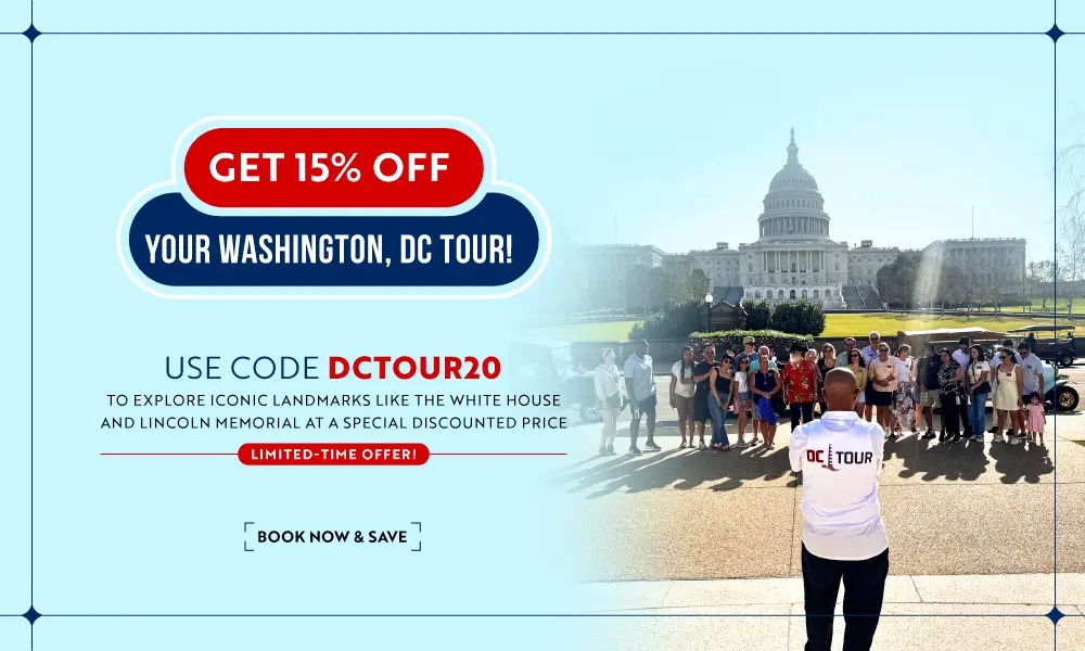 Discount on DC Monuments Tour