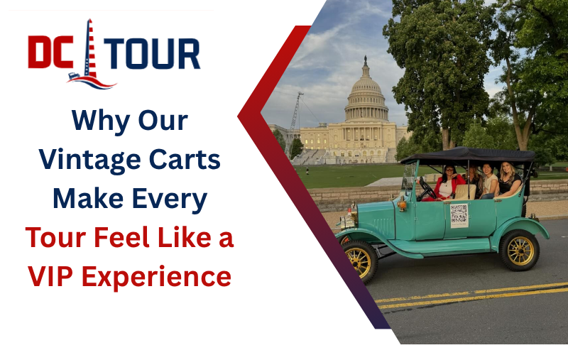 Why Our Vintage Carts Make Every Tour Feel Like a VIP Experience