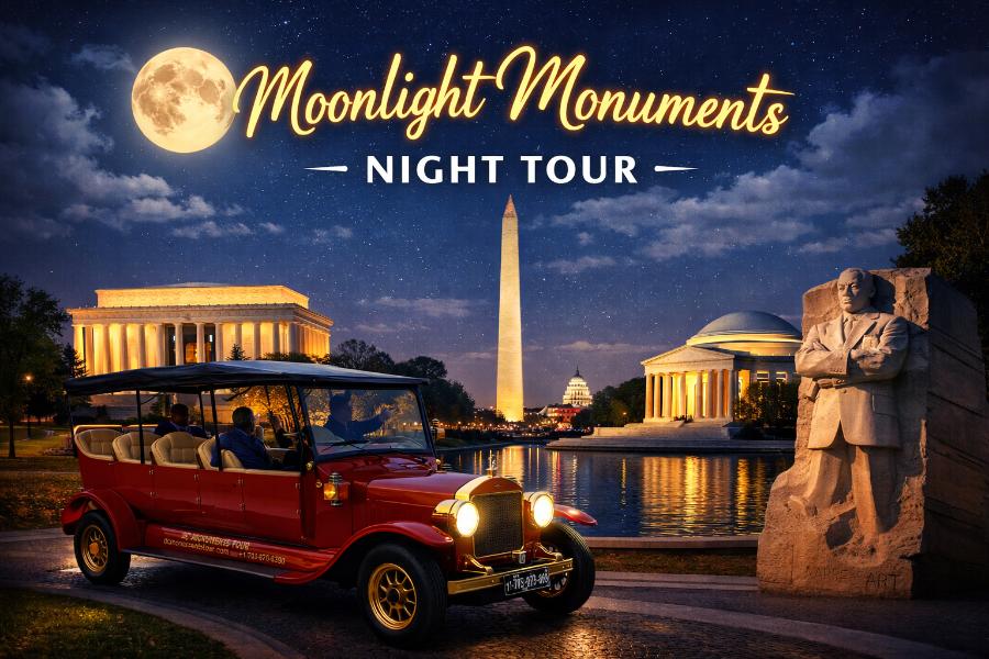 Discover Washington, D.C. After Dark: The Ultimate Monuments by Moonlight Night Tour