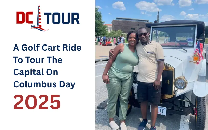 A Golf Cart Ride To Tour The Capital On Columbus Day 2025