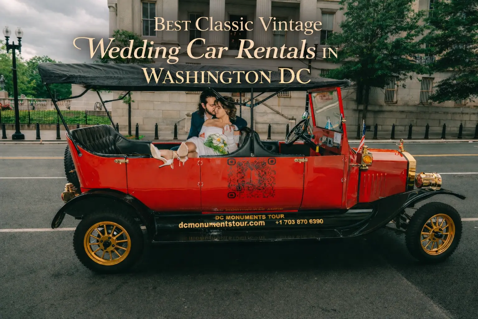 Best Classic Vintage Wedding Car Rentals in Washington DC