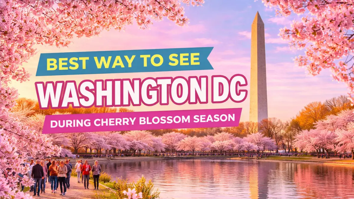 Best Way to See Washington DC During Cherry Blossom Season (2026 Expert Guide)