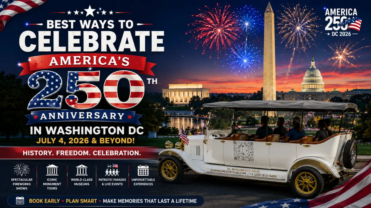 Best Ways to Celebrate America’s 250th Anniversary in Washington DC
