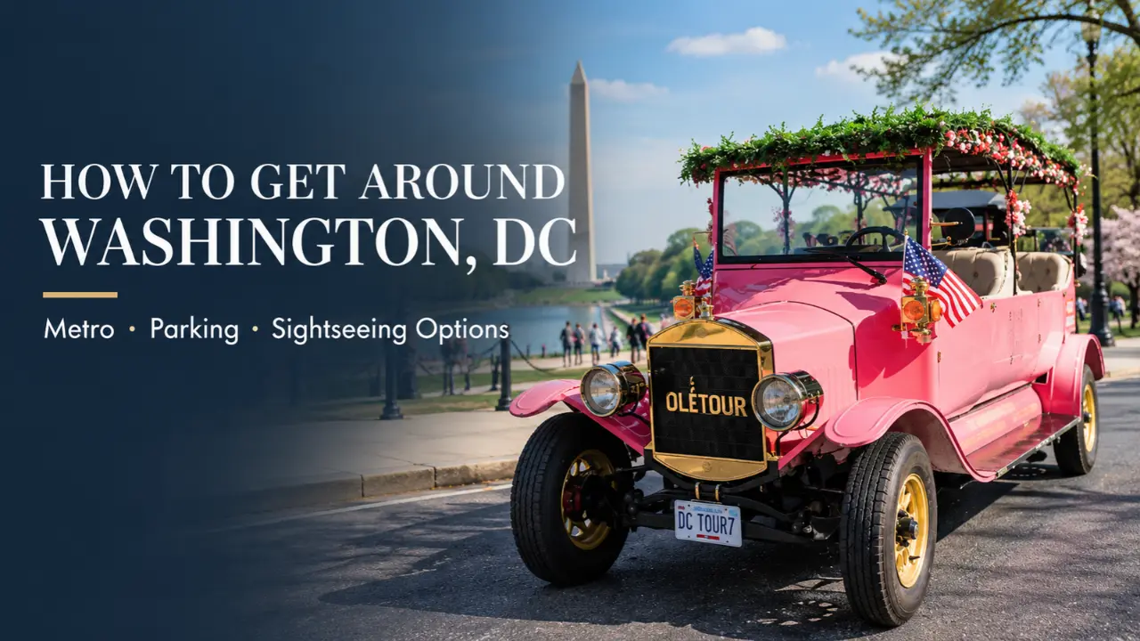 How to Get Around Washington DC: Metro, Parking & Sightseeing Options