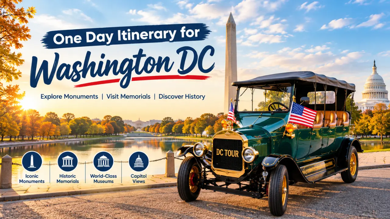 One Day Itinerary for Washington DC Practical Sightseeing Guide