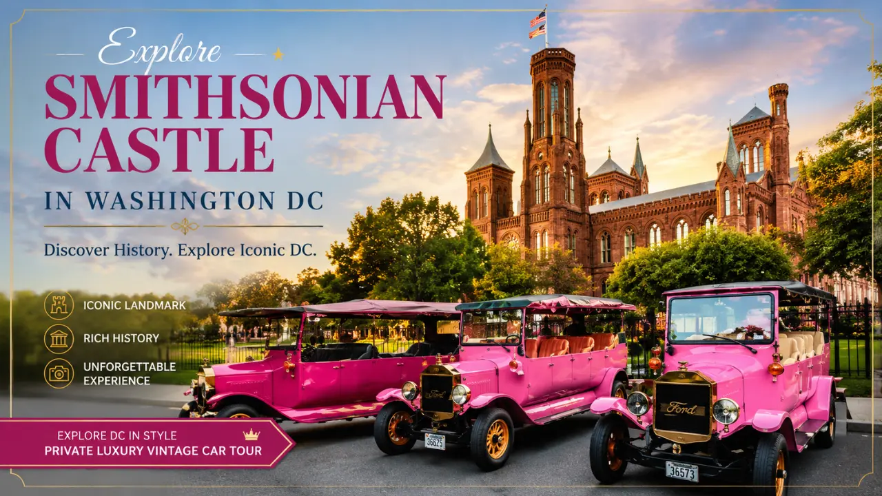 Smithsonian Castle Tour Washington DC - Explore DC’s Iconic Red-Sandstone Landmark