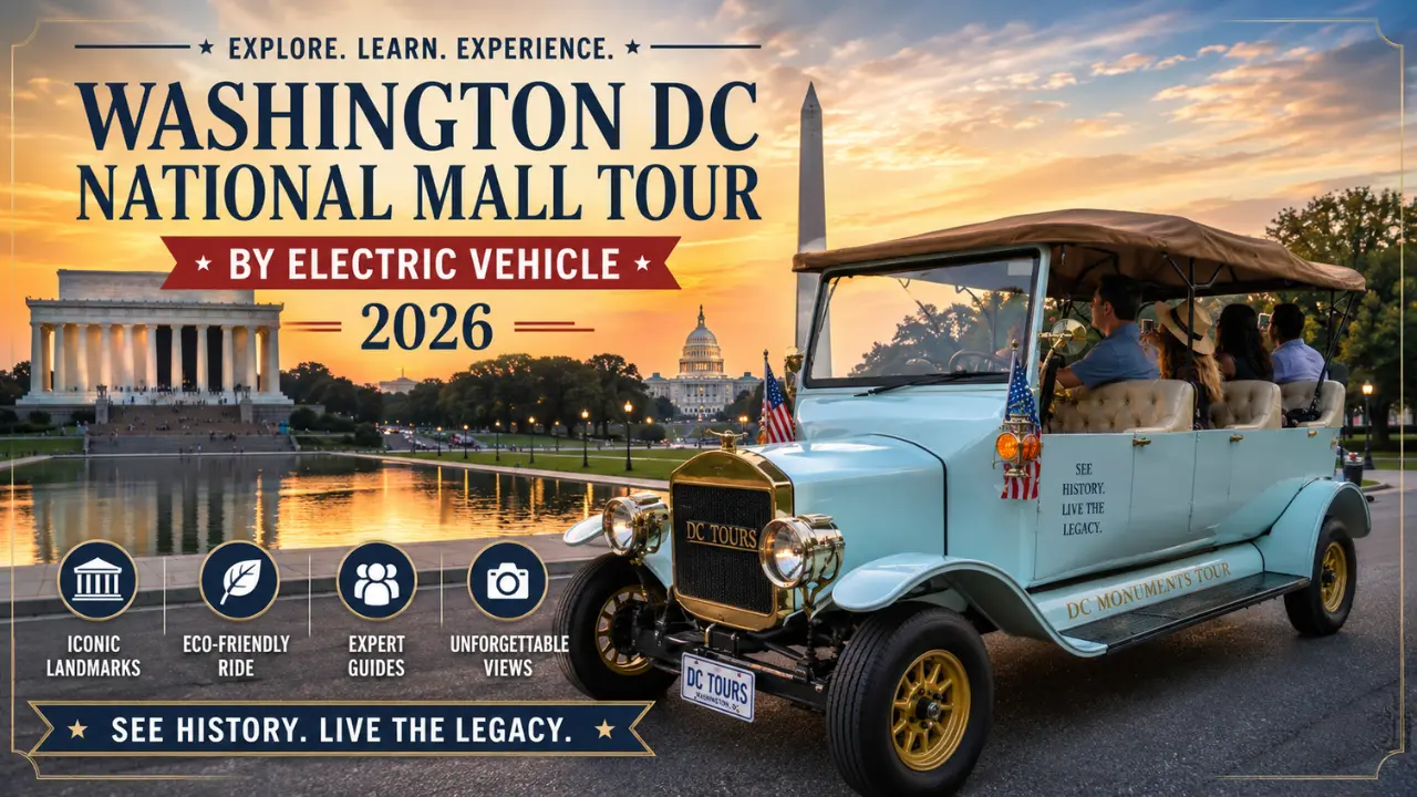 Washington DC National Mall Tour by Electric Vehicle