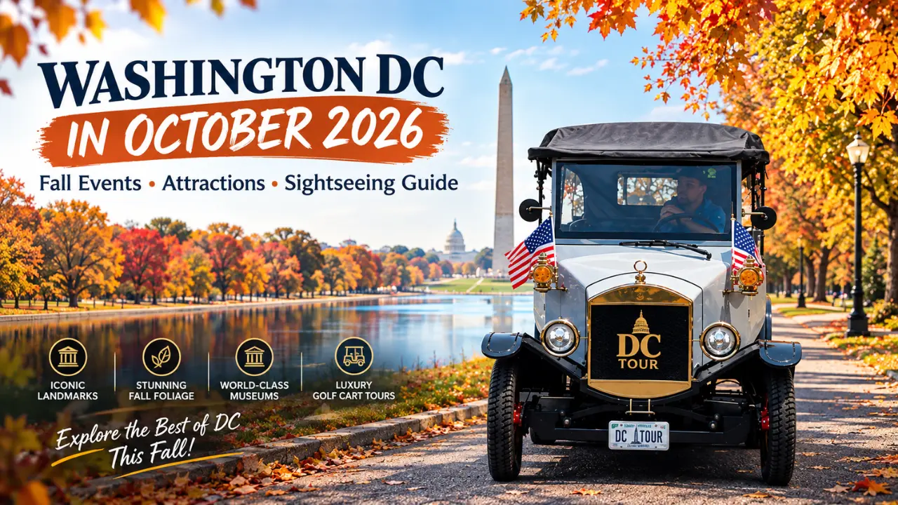 Washington DC in October 2026 – Fall Events, Attractions & Sightseeing Guide