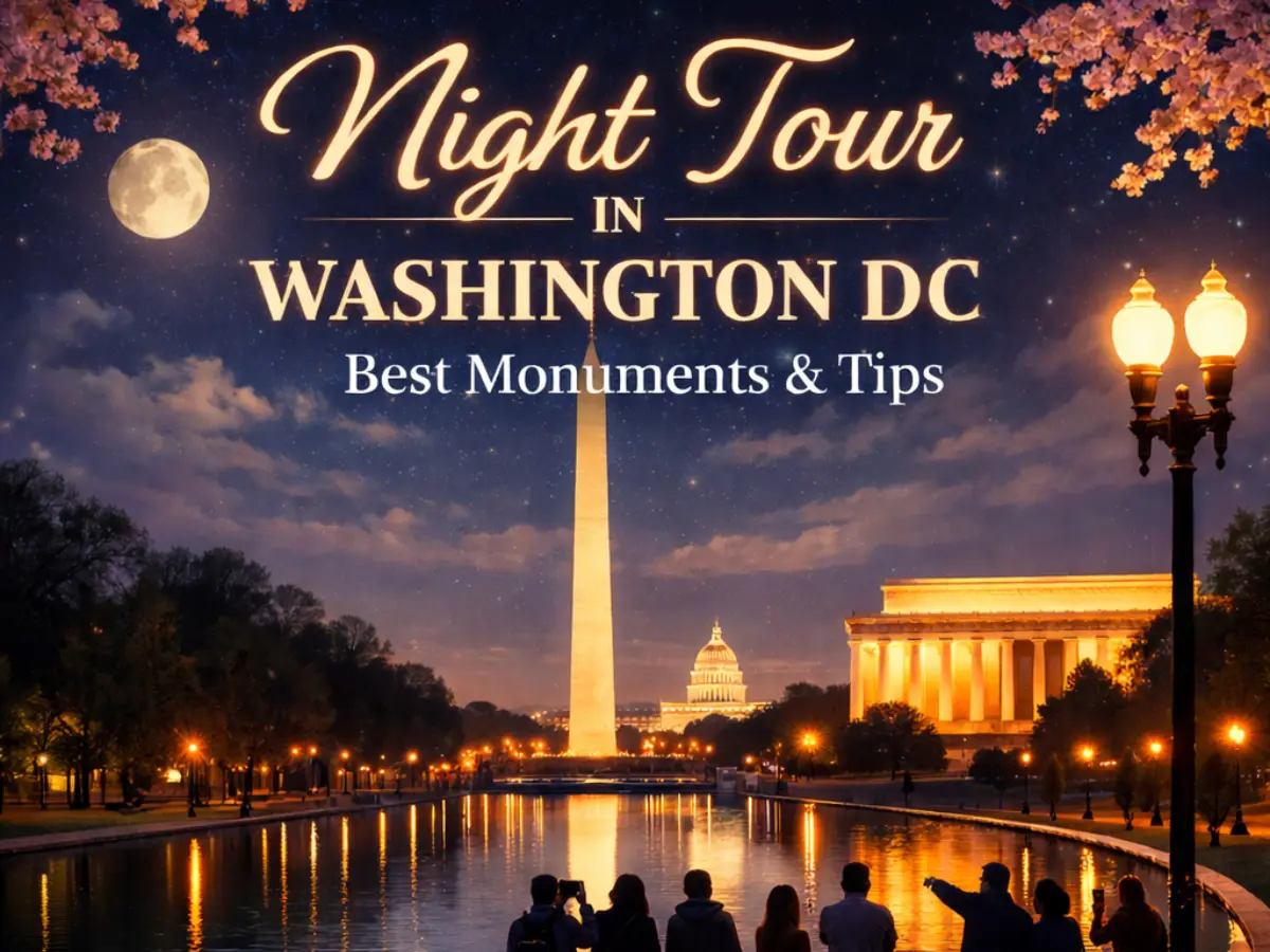 Night Tour in Washington DC: Best Monuments, Illuminated Experiences, Photo Spots & Local Tips