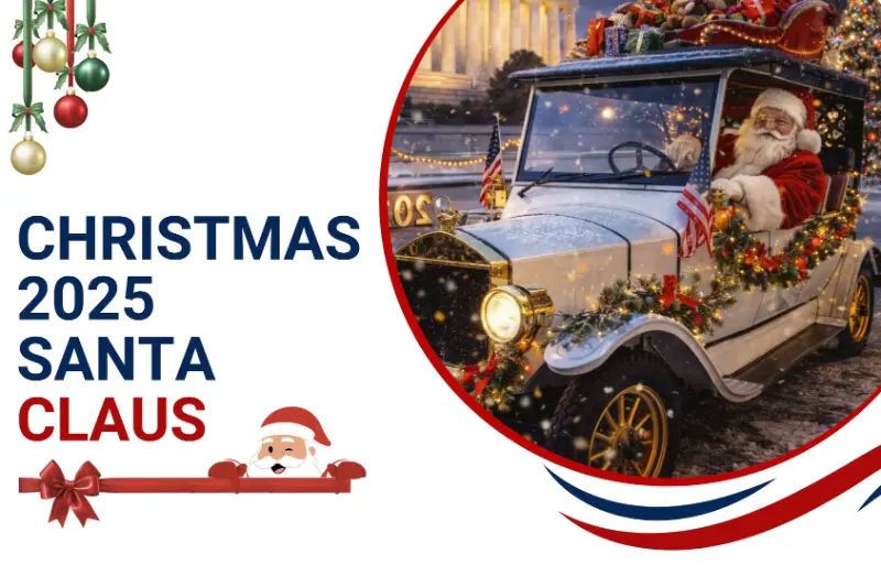 This Christmas Surprise Your Kids With A Santa Golf Cart Ride For Your Kids
