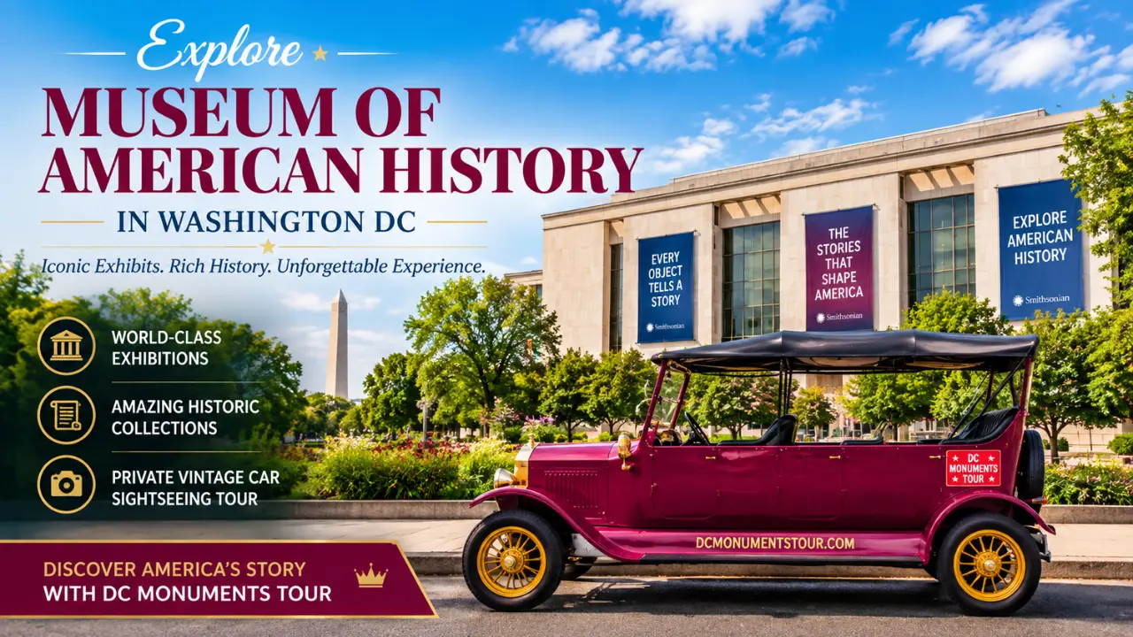 Museum of American History Tour Washington DC: Must-See Exhibits, History & Private Sightseeing Guide